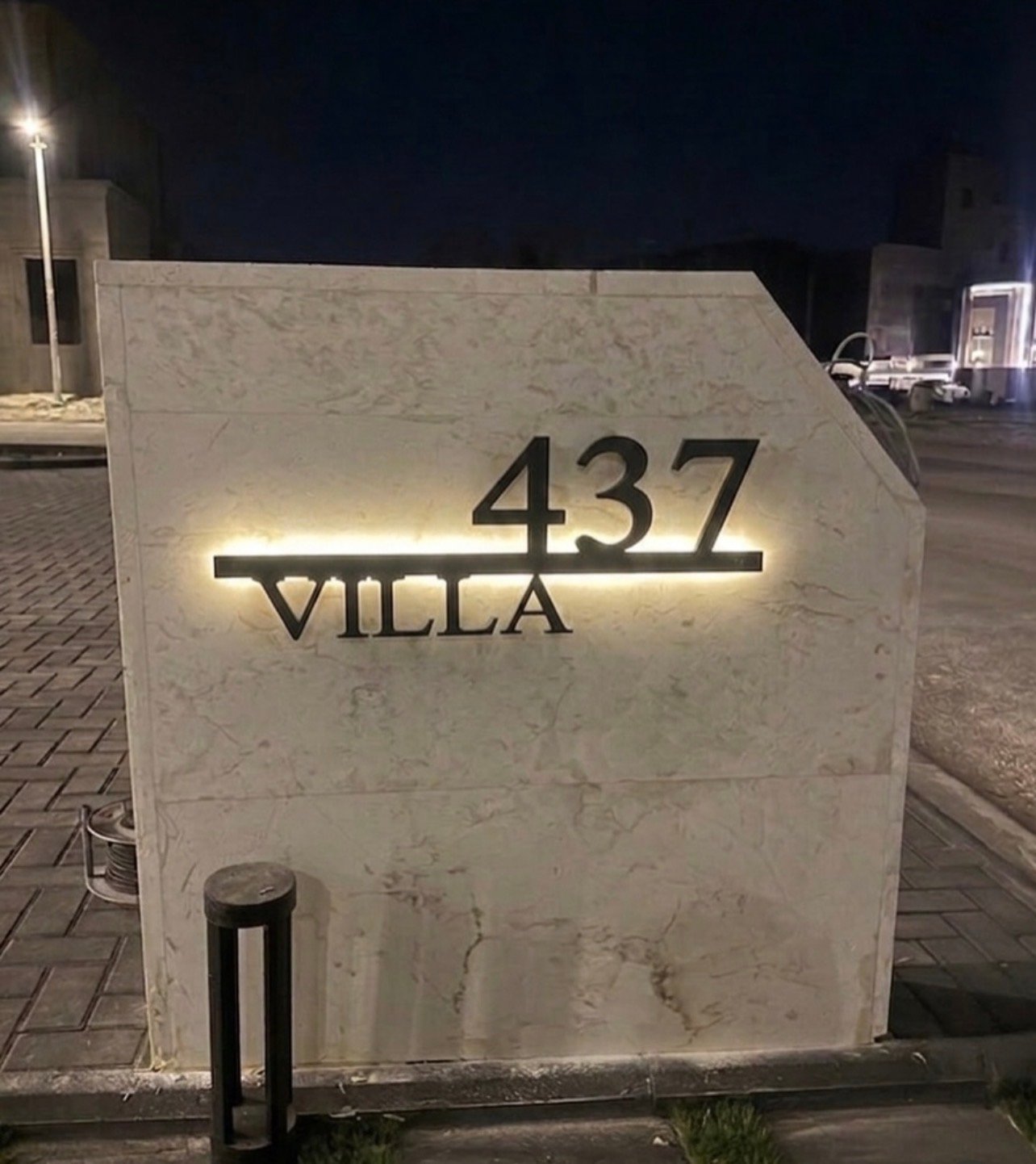 House Number Design 12 - Kuwait