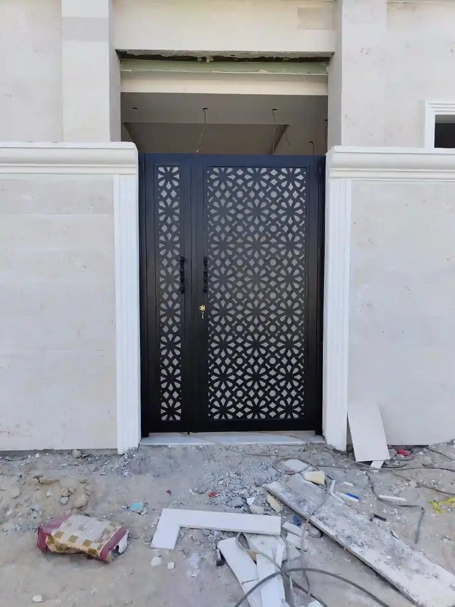 Steel CNC Door And Railing 10 - Kuwait