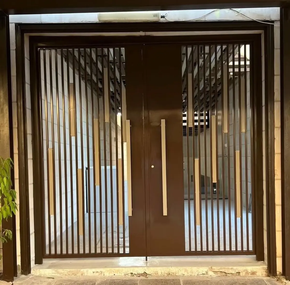 Steel CNC Door And Railing 04 - Kuwait