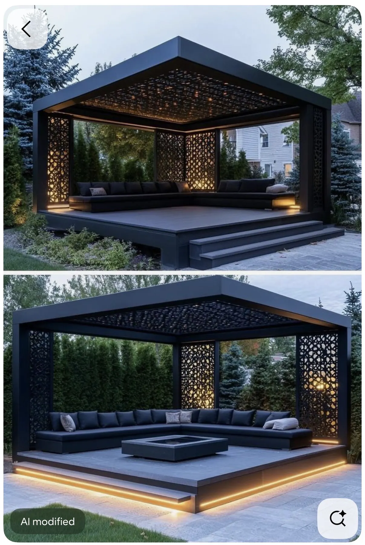 مظلة برجولا — التصميم 10 - مظلة برجولا الكويت