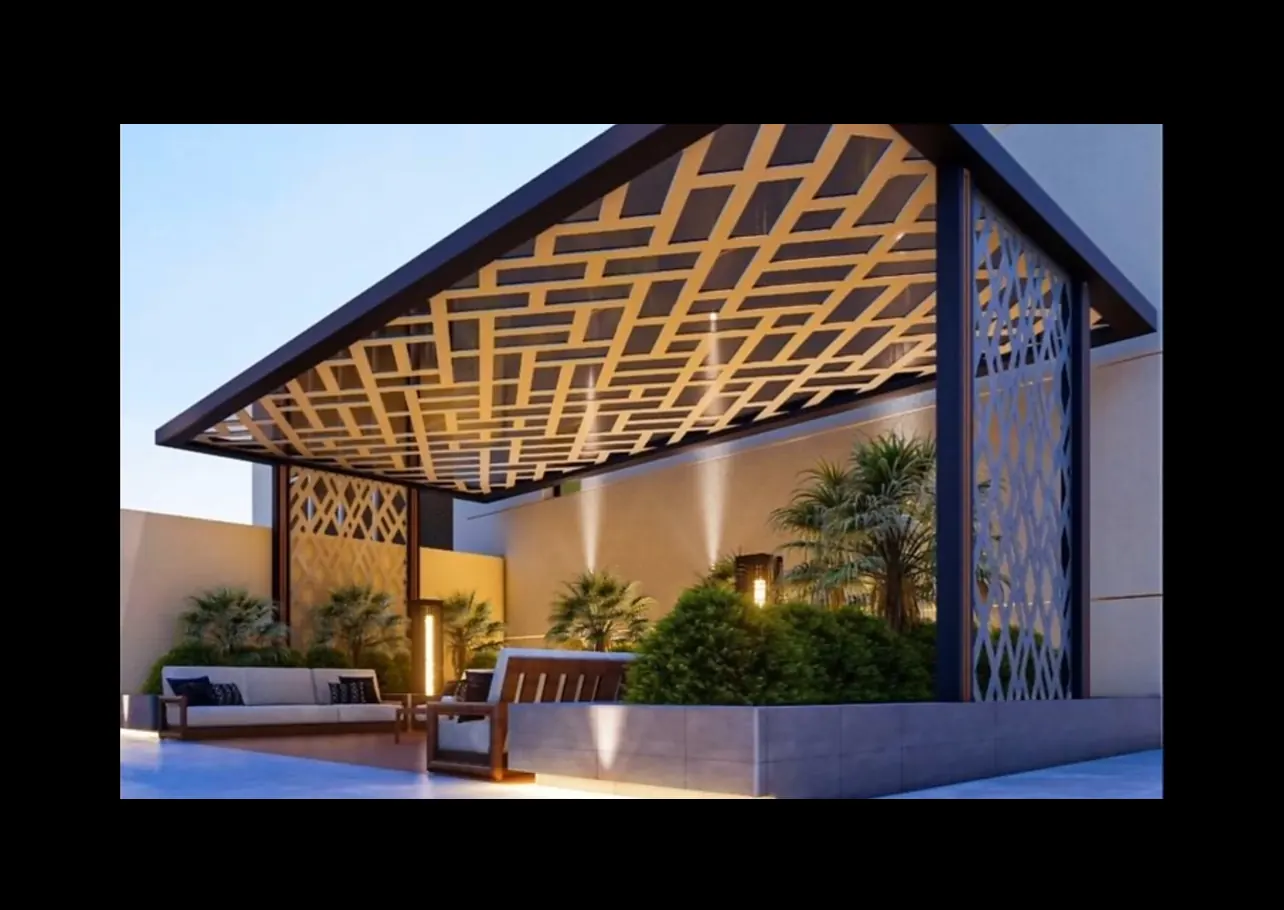 مظلة برجولا — التصميم 05 - مظلة برجولا الكويت