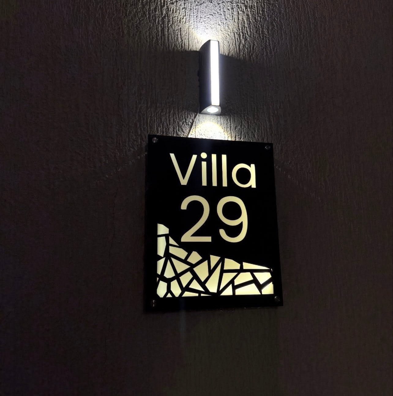 House Number Design 4 - Kuwait
