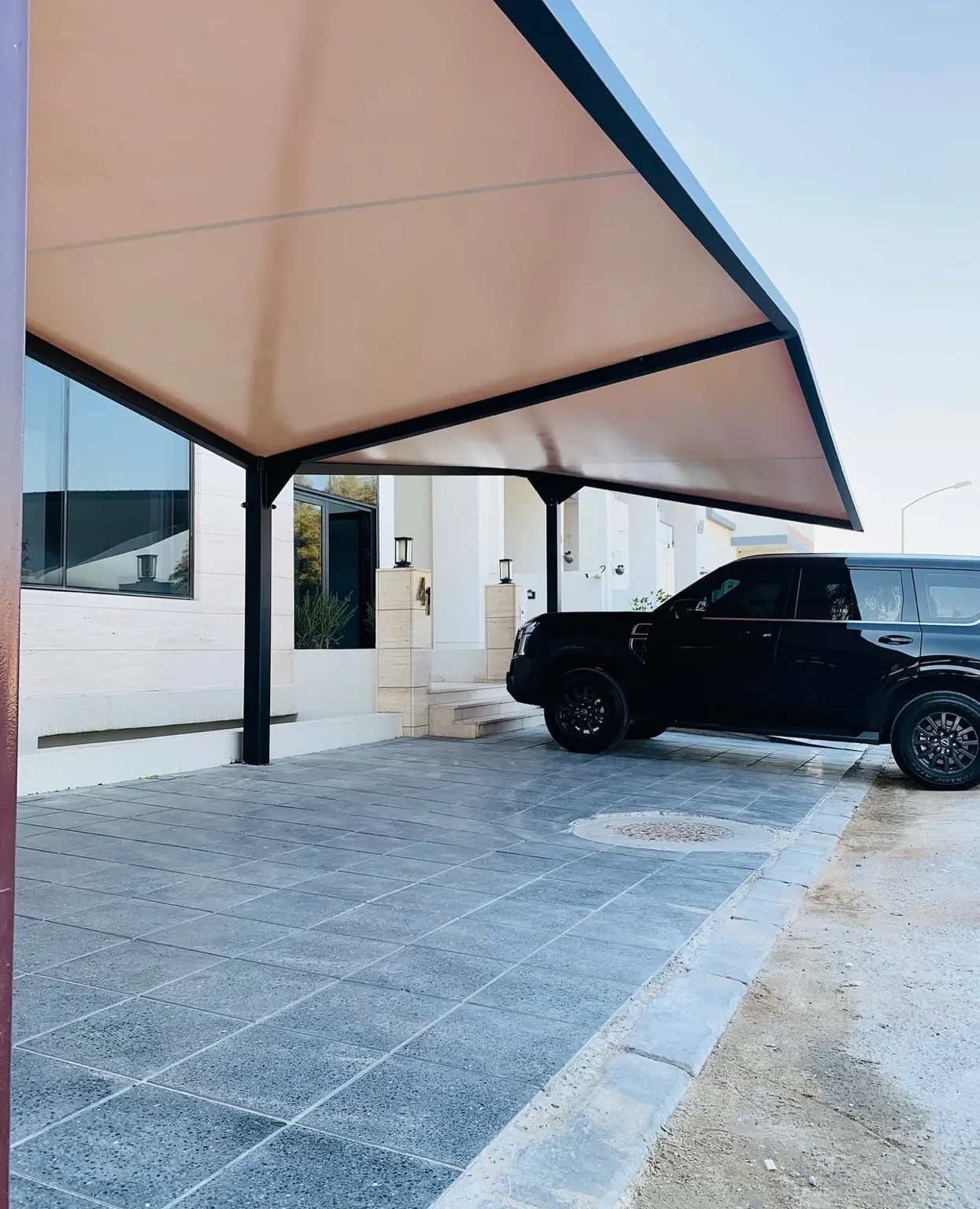 مظلات PVC مقاومة للماء 09 - الكويت